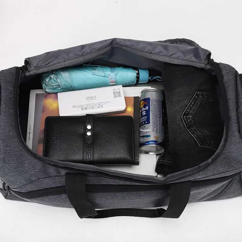 Sport Gym Bag Men Women Outdoor Waterproof Large acity Separate Space For Shoes pouch Fitn Sports pack Travel BagXJ241106