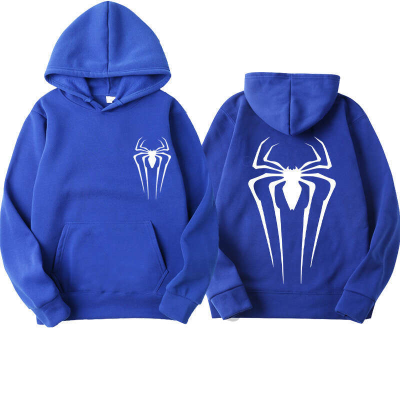shanshi spider hoodie Pattern Autumn/Winter New Men's and Women's Street Spider Printed Sportswear Loose Hoodies hoodie