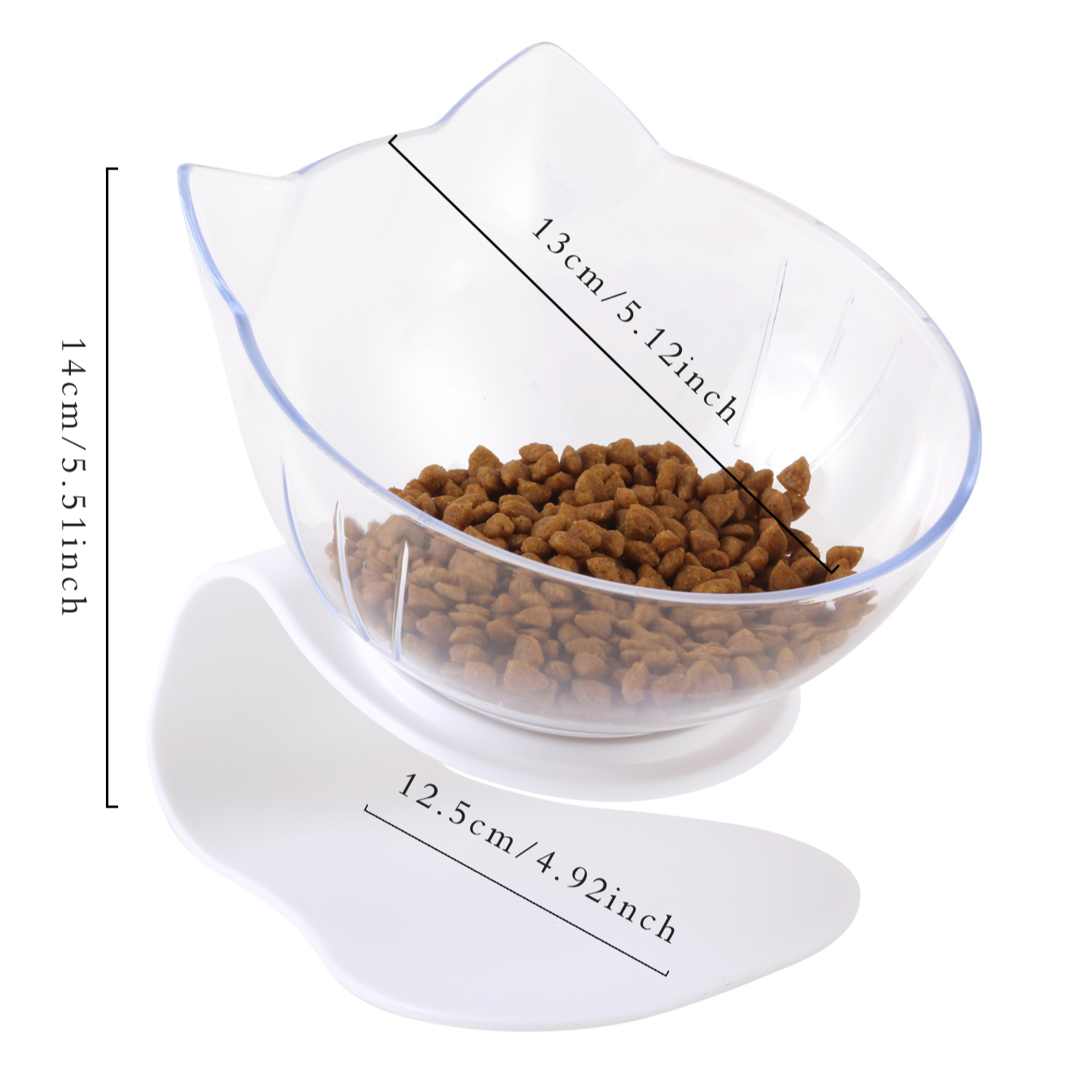 Non-Slip Double Cat Bowl Dog Bowl With Stand Pet Feeding Cat Water Bowl For Cats Food Pet Bowls For Dogs Feeder Product Supplies