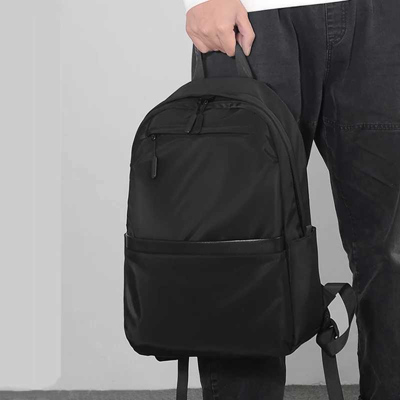 Men Backpack Waterproof Large Capacity Ultralight Fashion School 15 6 Inch Laptop Bag Fashion Bookbag 241106