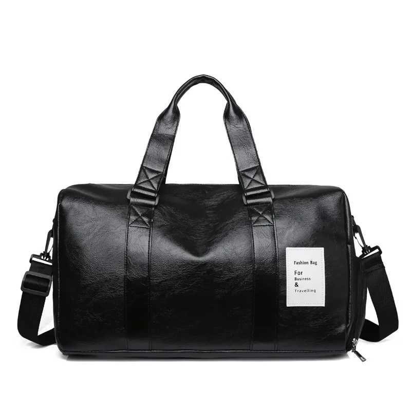 Gym Bag ather Sports Bags Dry Wet Bags Men Training for Shoes Fitn Yoga Travel Luggage Shoulder Sac De Sport BagXJ241106