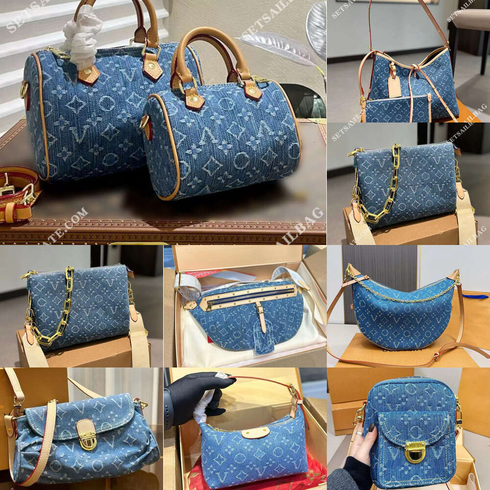 Shoulder Bags NANO SP jean bag designer denim designer bag shoulder bag crossbody bag handle bag shopping bag bag cluth bag Drawstring Bucket Bags Tote bag