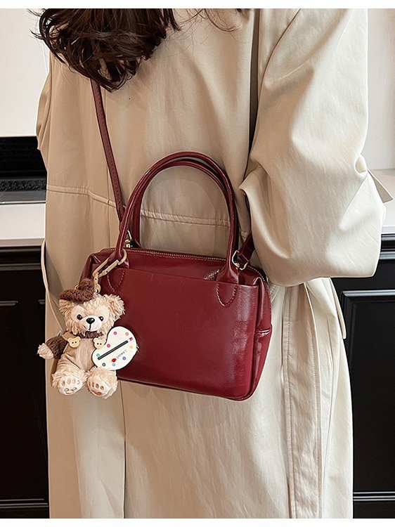 New Versatile Women's Cross Single Shoulder Handheld Fashion Soft Leather Small Square Bag Designer Bags Handbags Women