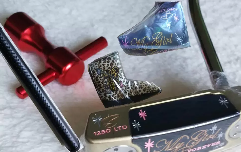 Tool Bag Bag & Luggage Making MaterialsUPS/FedEx/DHL Women Ladies My Girl Golf Putter Removeable Weights with Wrench Tool Real Pics Cont