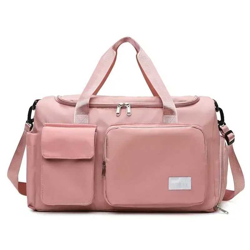 Carry On Travel Bag Large acity Gym Bag Weekender Overnight Duff Bags With Shoe Compartment Sports Fitn Bags for WomenXJ241106