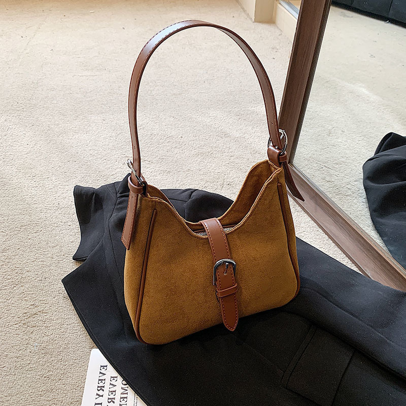 Bag Designer Fashion Classic 10a Top Nikiduncks Woman Handbagevening Bags Autumn and Winter Deer Skin Velvet Underarm for Women 2024 New
