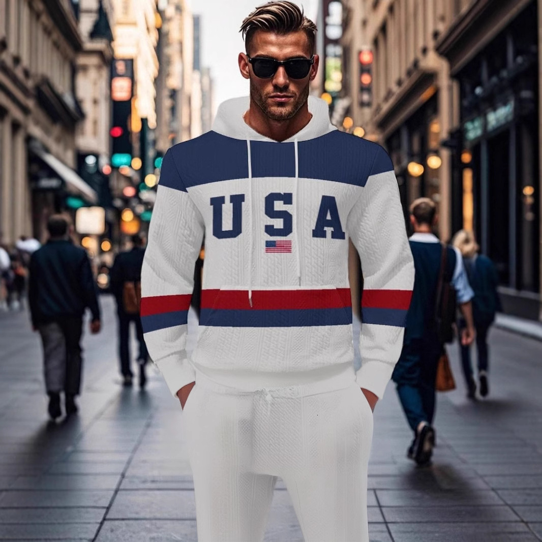 Fashion new men's autumn and winter new hooded sweatshirt, daily casual sportswear, designer trendy hoodie