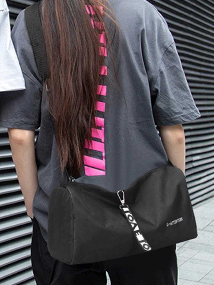 Fashion Outdoor Fitn Gym Bags Multifunction Sport Gym Storage Bag 600D Nylon Adjustab Strap for Weekend TrainingXJ241106