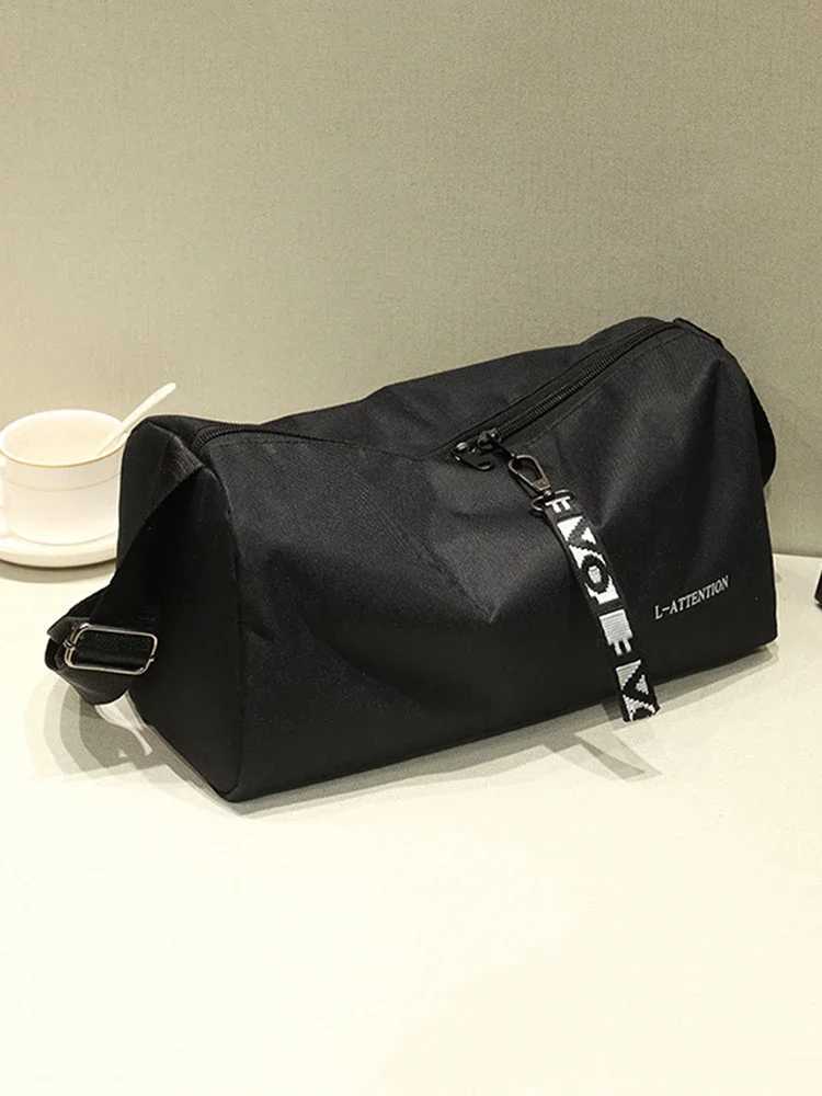 Fashion Outdoor Fitn Gym Bags Multifunction Sport Gym Storage Bag 600D Nylon Adjustab Strap for Weekend TrainingXJ241106