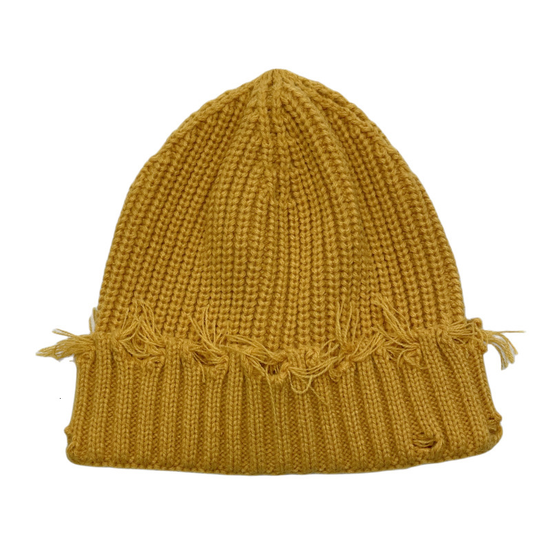 High quality design, men and women Autumn Winter and Worn Knitted Trendy Warmth Headband Versatile Cute Hat