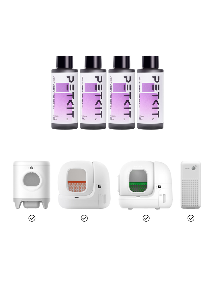 Original PETKIT Purifying Liquid Refill Smart Automatic Self Clean Cat Litter Box Cleaning Deodorant To Carry Use for Cat Toilet