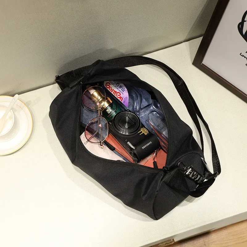 Simp Fashion Gym Fitn Mini Bag for Man Travel Luggage Trend Weekend WomenS Yoga Ma Handbags MenS Shoulder Sports BagXJ241106