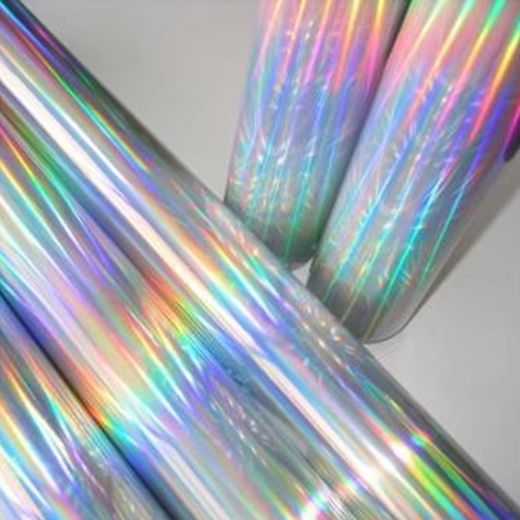 UV Cast & Cure BOPP Holographic Transparent Plastic Film