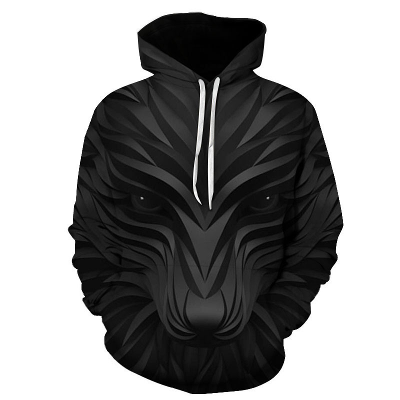 Printed Hooded Couple Hoodie Fashionable Autumn Outfit Drop Shoulder Hoodies Graphic Hoodies