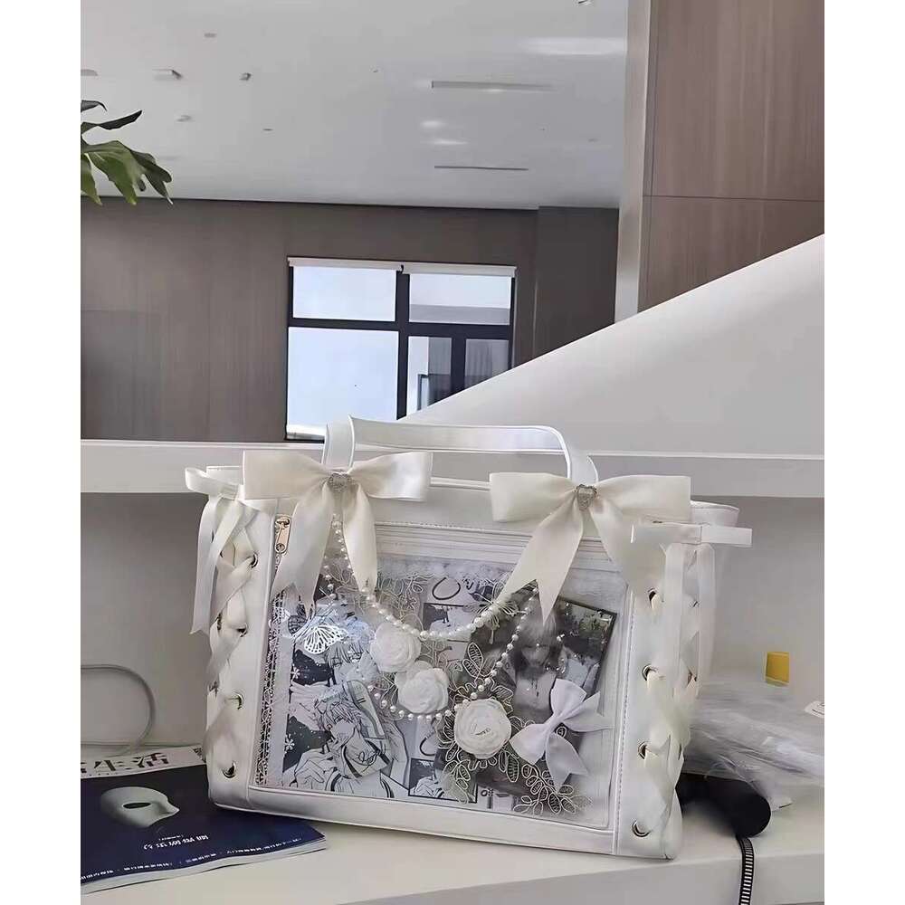 Japan WEGO Genuine Ribbon Pain Package Tote Bag Last Year's Old Batch Clear Inventory