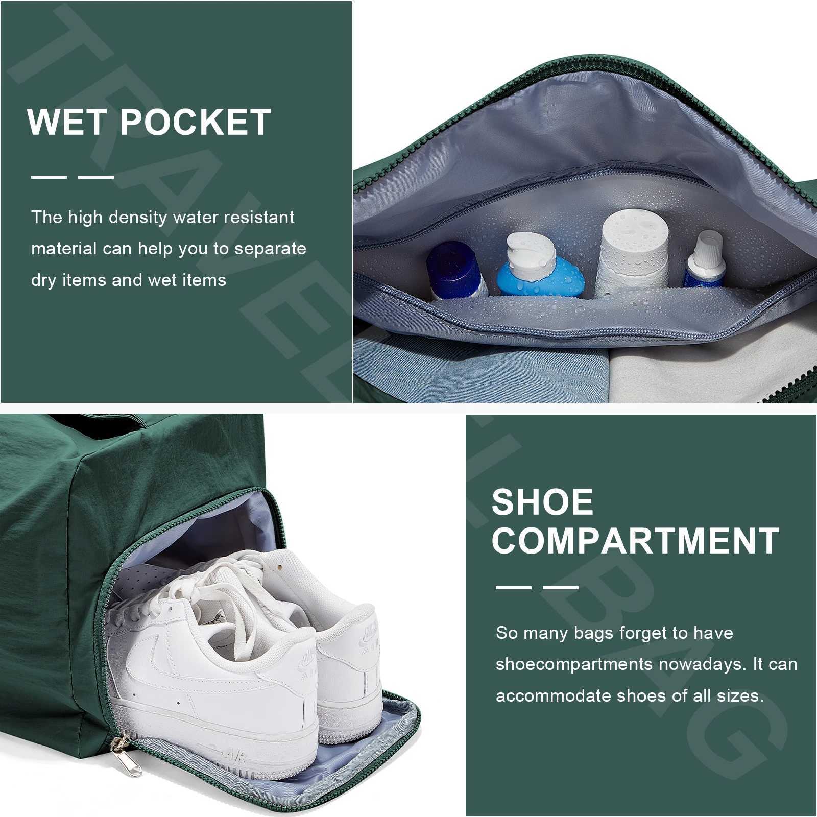 Sports fitn bag fa wet and dry separation training swimming bag large acity lightweight short-distance travel bag .XJ241106