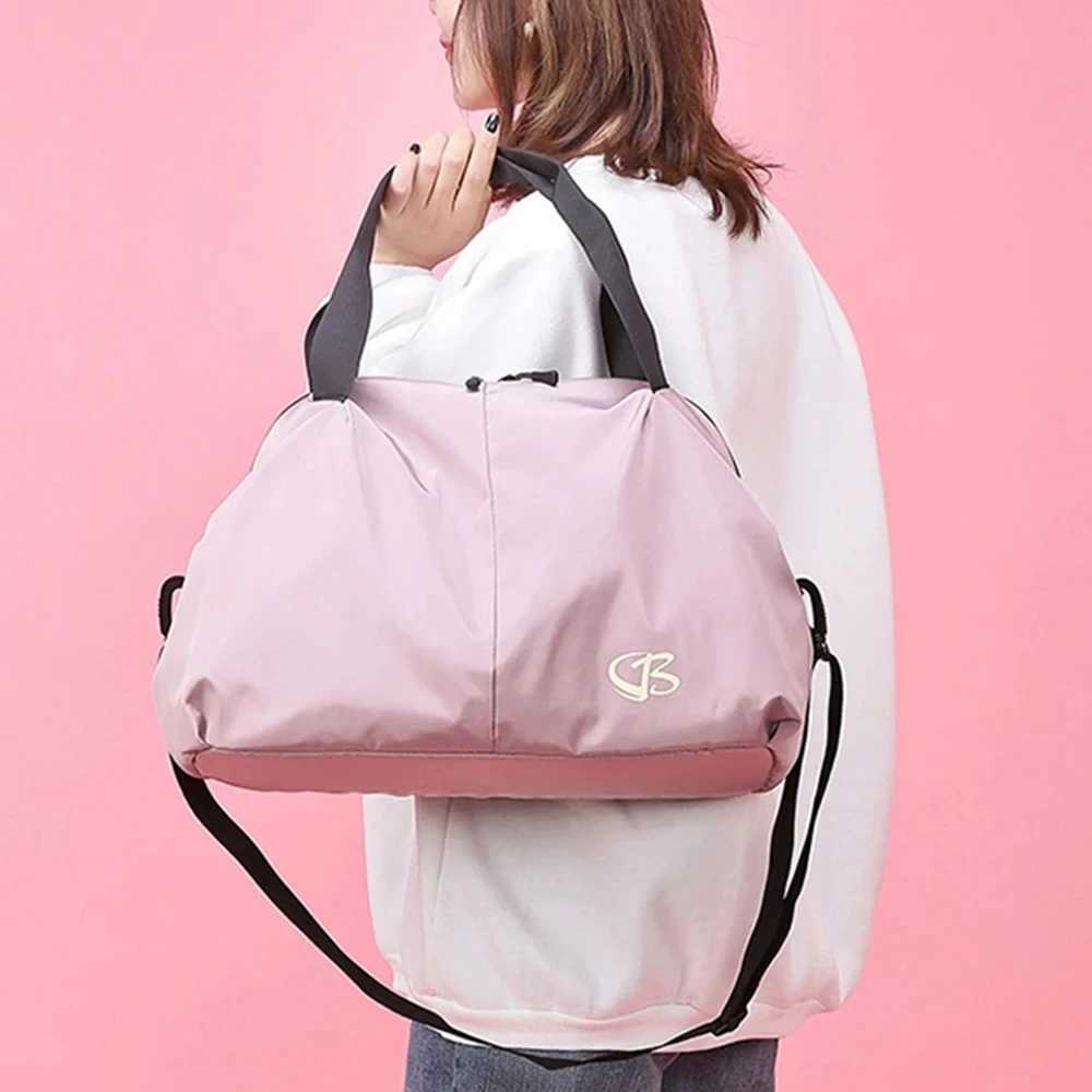 Sport Gym Bag Fitn Travel Shoulder Bags Crossbody Training School Bags Dry Wet Duffel for Men Women Carry on Weekender BagXJ241106