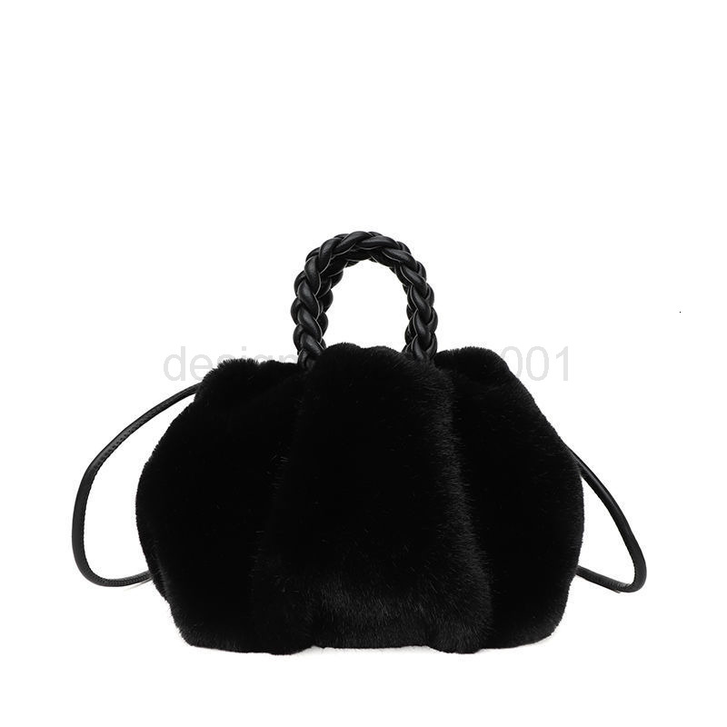 Fashion Classic Bag Designer 10a Top Nikiduncks Woman Handbagevening Bags Fluffy Womens New Style Straddle Handbag Cute Small Winter