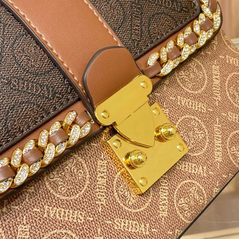 Designer Bag Women's Handbag Leather Handbag New 2024 Autumn/Winter High-End Designer Chain Small Square Bag Single Shoulder Crossbody Bag