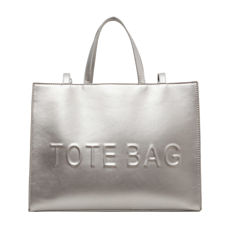 Tote Bag Shoulder Bag Large Capacity Pu Leather Shopping Designer Bags