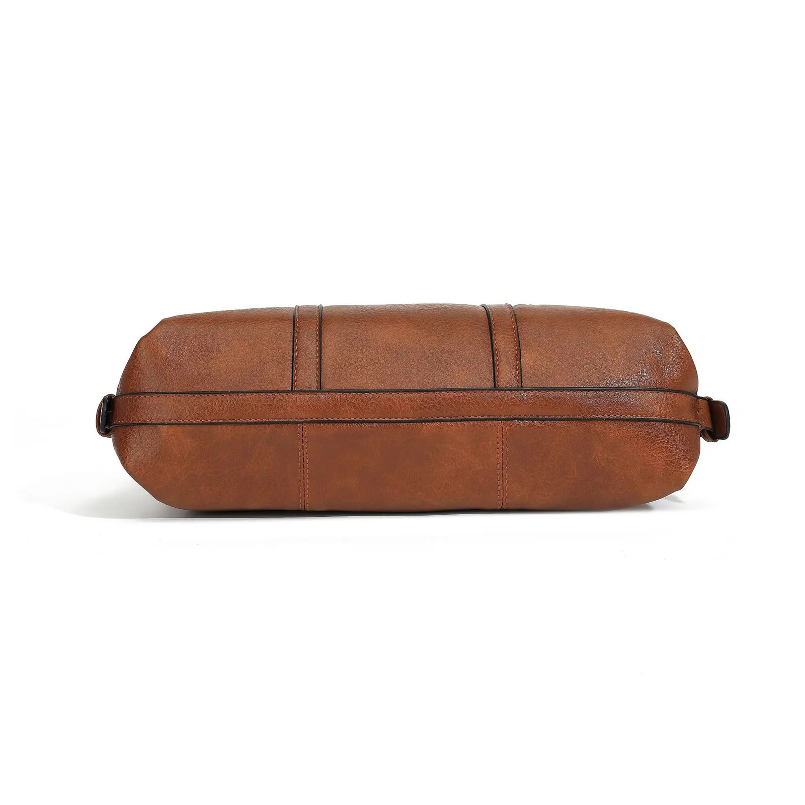 Retro soft leather handbag for women single shoulder cross body multi pocket divider briefcase adjustable shoulder strap241106