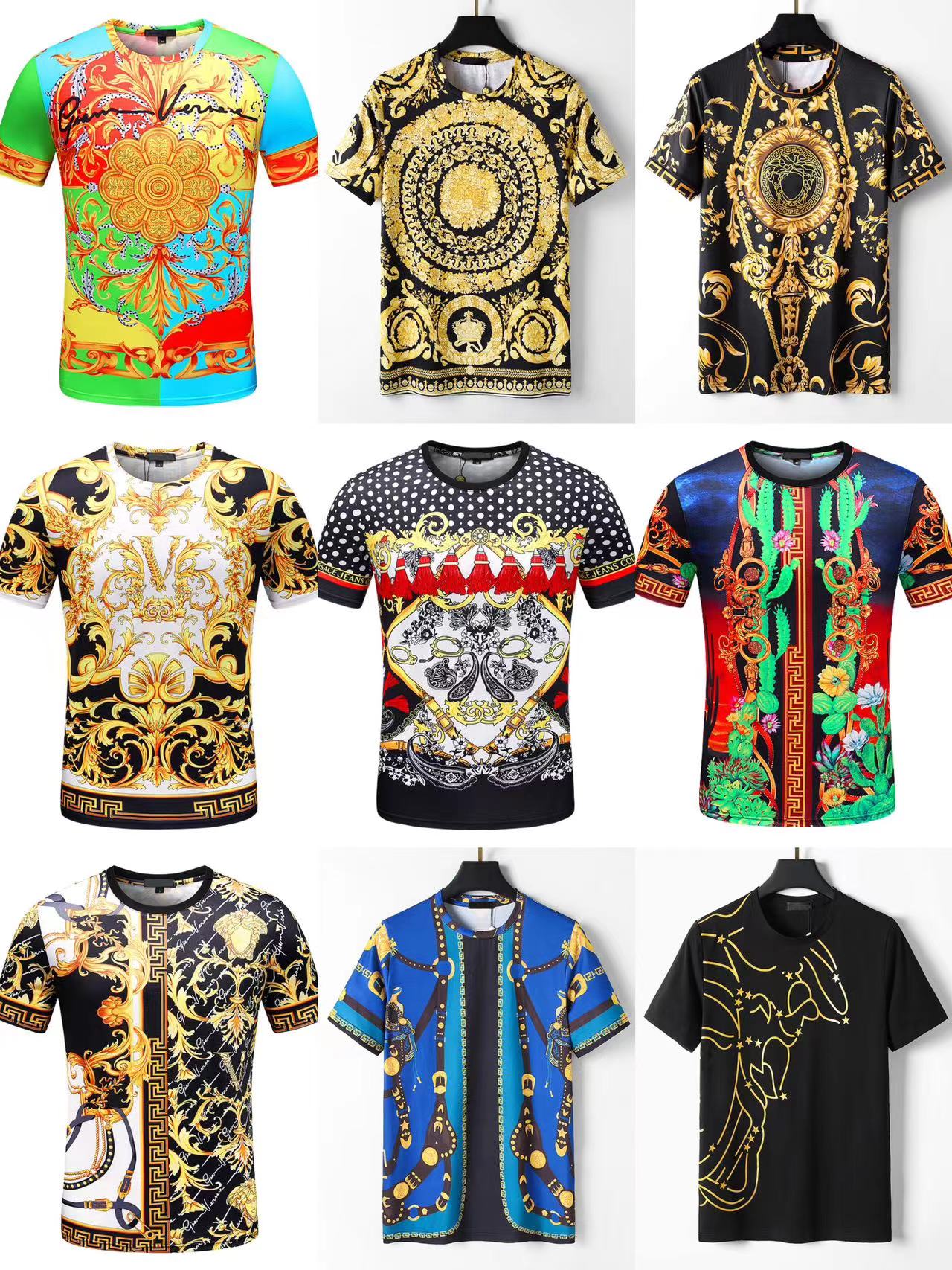 Chemise de chemise masculine T-shirt de chemise masculine