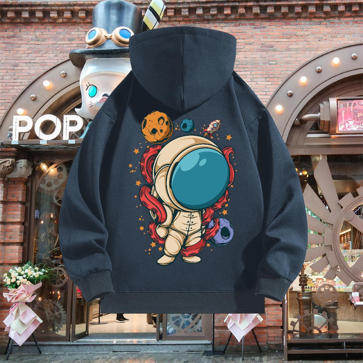 Fashion New Mens Hoodie Sweatshirt Breathable Drawstring Free Shipping Men Tops Hoodie Black Khaki Blue Clothings Spring Autumn Thick Plush