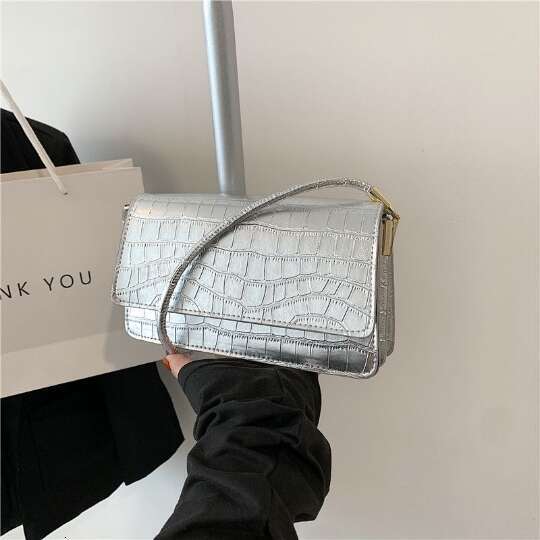 Designer Bag Golden Korea Serpentine Girl Woman Messenger Trend Shoulder Bags PU PVC Leather Women Lady Shining Handbag Purses MINI Small Bag