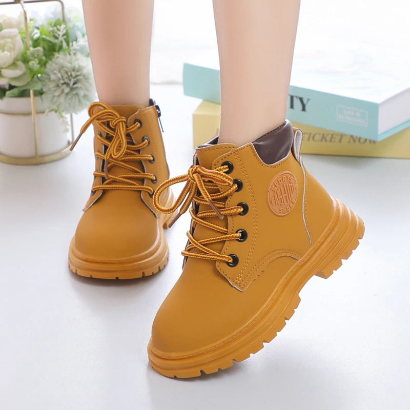 Kids Boots for Boys Girls Unisex Children Fashion Ankle Boots Auutmn Winter Rubber Boots Toddlers Big Child 21-36 241106