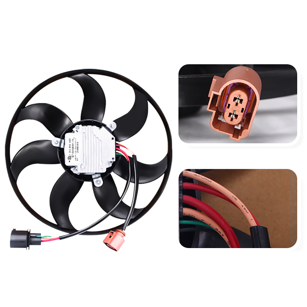 For VW Tiguan CC Touran Tank radiator electronic cooling fan