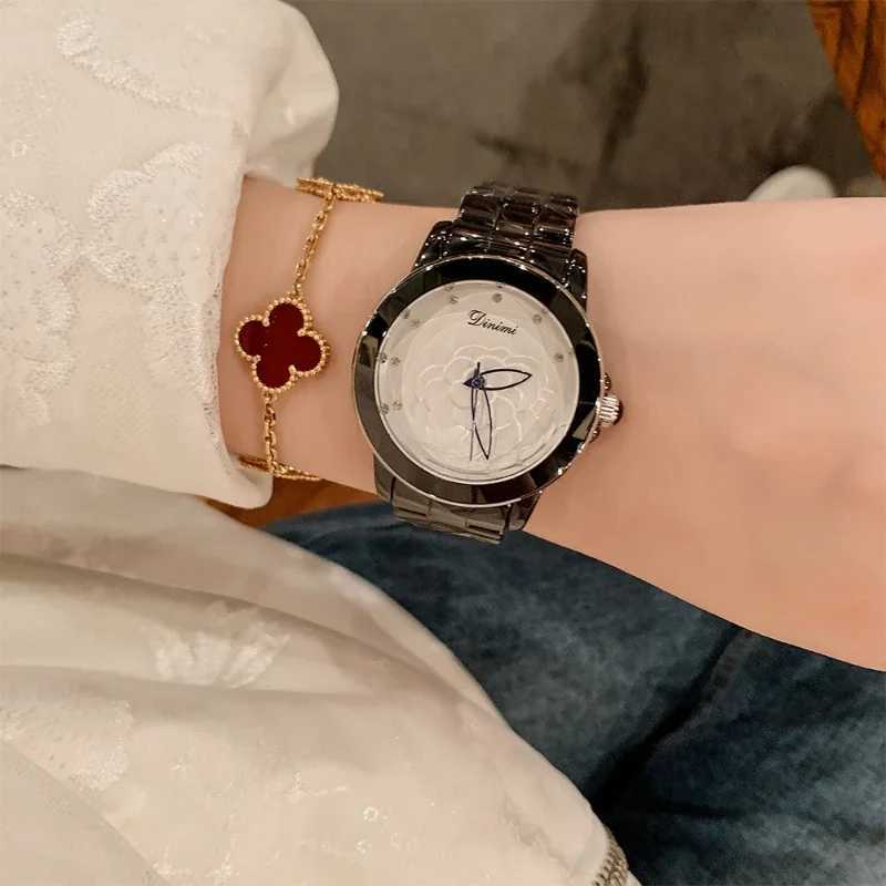 Lightweight luxury Wens watch lia fashionable and exquisite waterproof quartz Wens ceramic strap Wens watch X241106