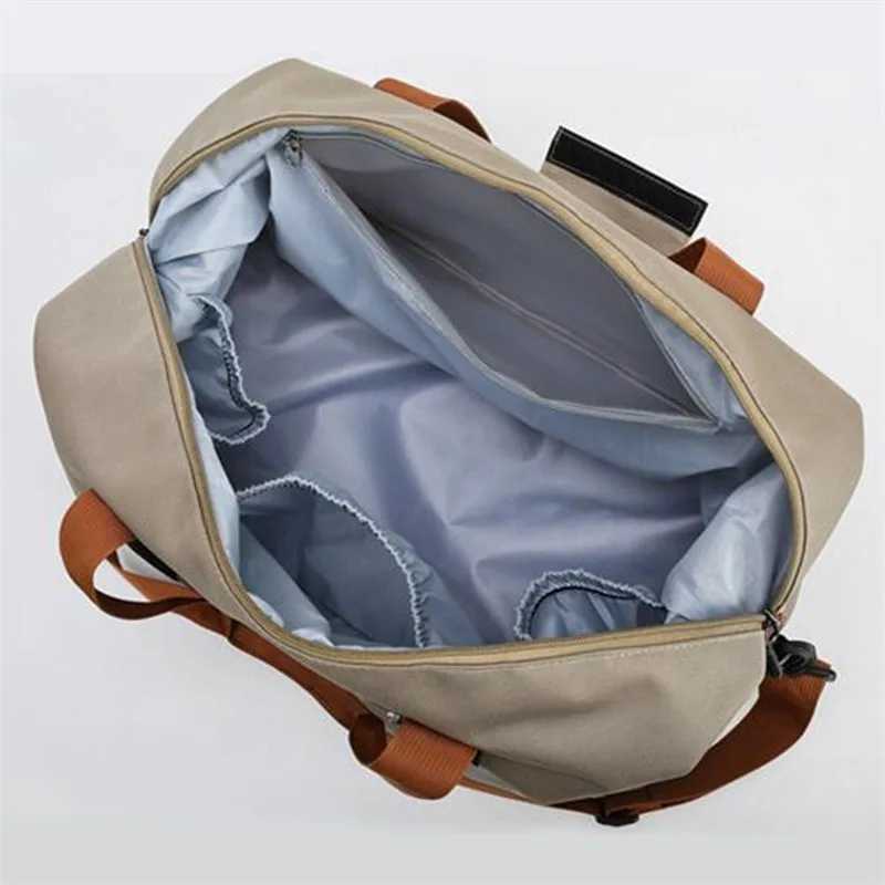 Fashion Travel Bags For Women Large acity Mens Sports bag Waterproof Weekend Sac Voyage Fa Menger Bag Dry And WetXJ241106