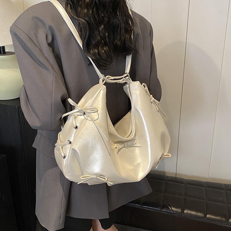 Fashionable And Casual For Women, New Trend, Large Capacity Butterfly Knot Backpack, Commuting Women's Bag Designer Bags Handbags Women