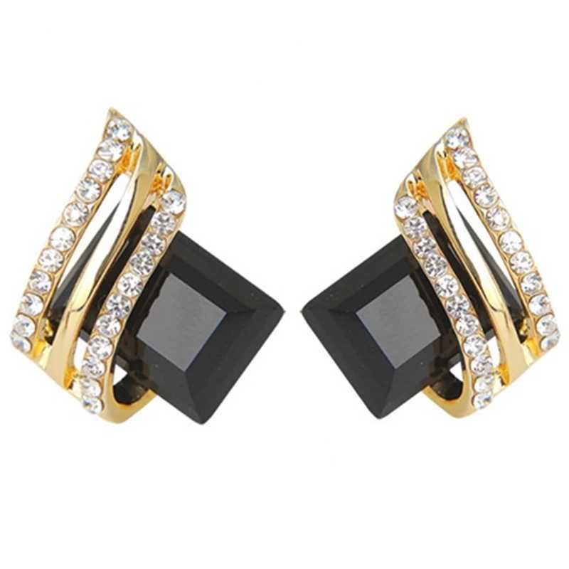 New Fashion Zircon Earrings Crystal Earrings Engagement Earrings Princess Wen Jewelry Birthday Gift X241106