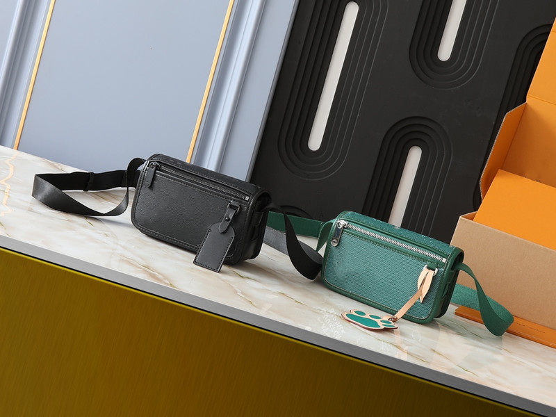 Men designer bag women luxurys handbags Bosphore shoulder bag top quality green canvas crossbody bag samll messenger bags