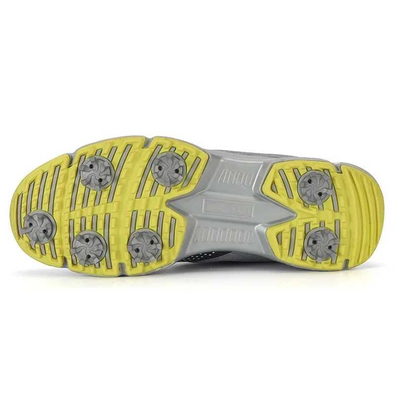 Mens with Spikes Breathable, Waterproof, Anti-Slip Outdoor Golf hot Sports Shoes for Men - 2024