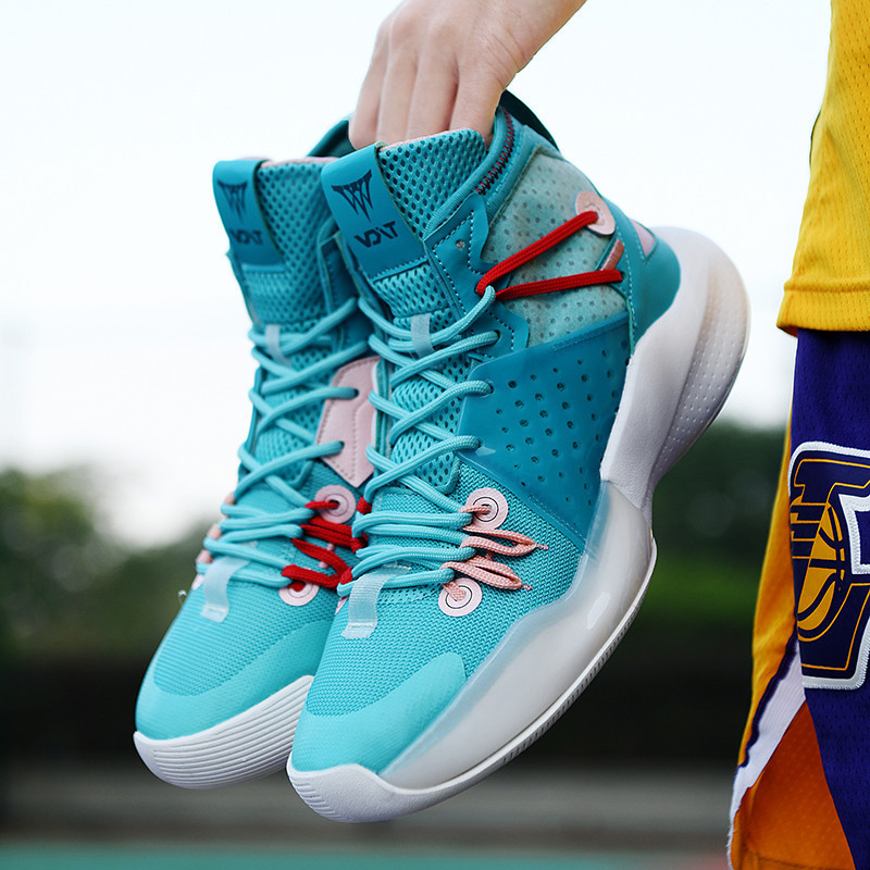 Autumn and winter men's shoes, basketball shoes, sneakers, high-top mesh cloth plus-size trendy shoes Free shipping