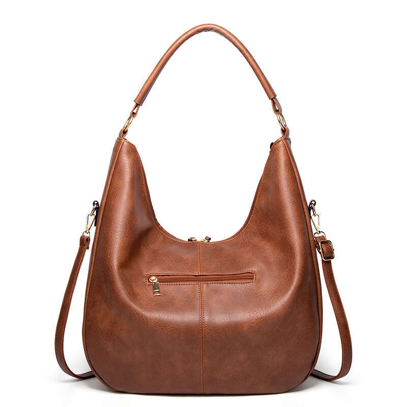 Fringe Hollowed-Out Shoulder Casual Bag 2024 Women's Tote Bag Burst Full Pu Leather Texture Independent Designer
