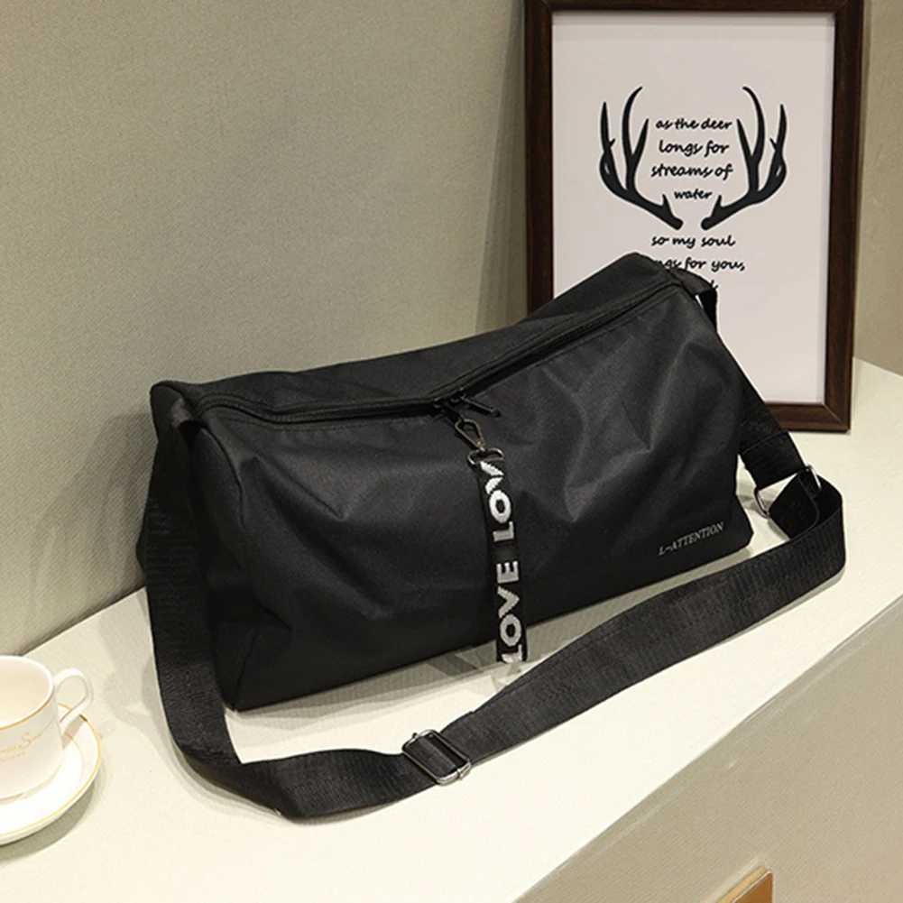 Portab Outdoor Fitn Gym Bags Multifunction Fashion Sport Gym Storage Bag 600D Nylon Adjustab Strap for Men WomenXJ241106