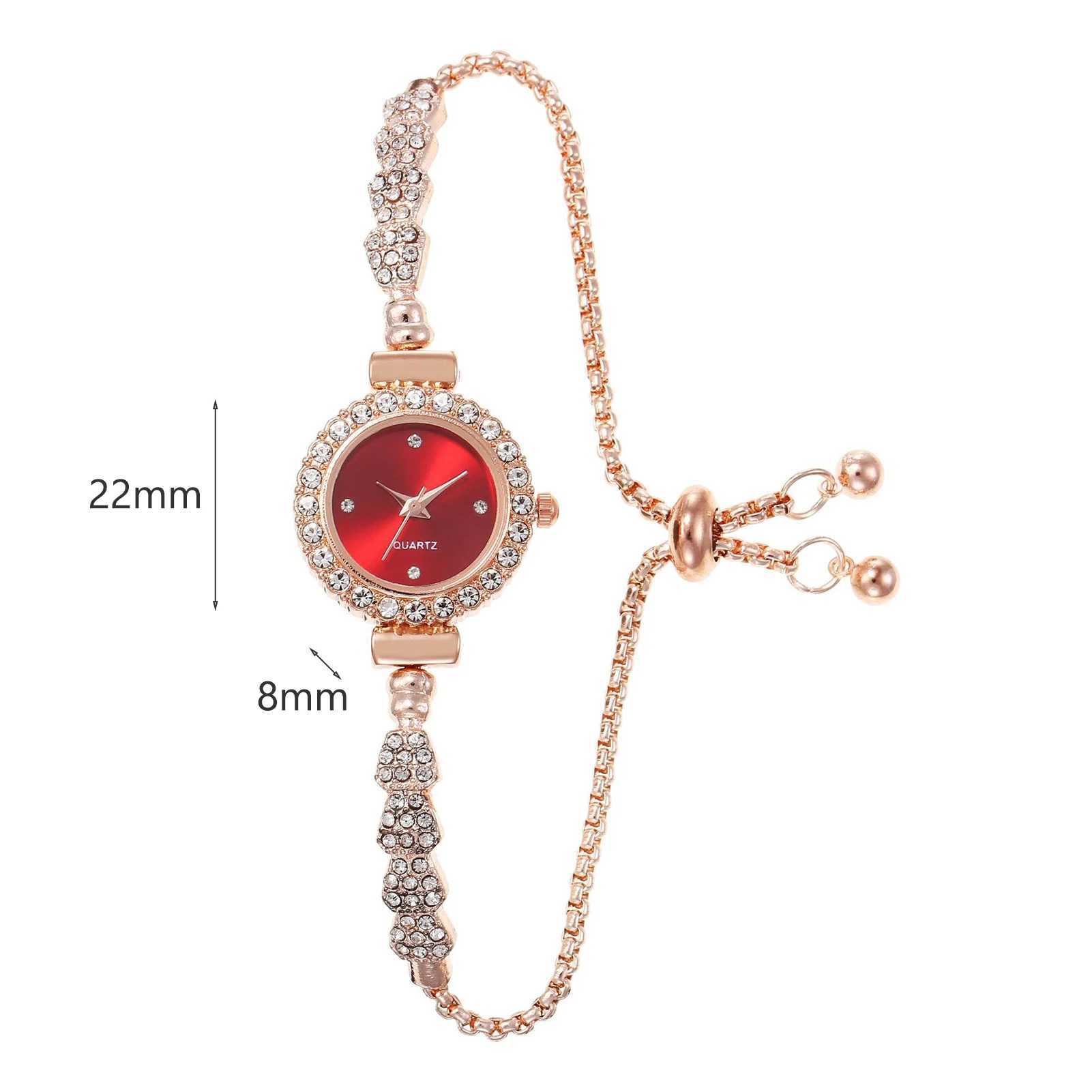 Wens Crystal Diamond Watch High end Design Easy to Read Dial Shining Bracelet Watch Wonderf Watch Gift X241106