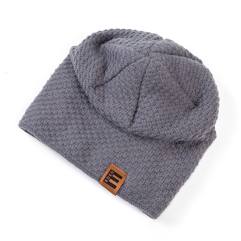High quality design, men and women Autumn/Winter Knitted with Plush Ear Protection Woolen Thickened Pullover Hip Hop Hat