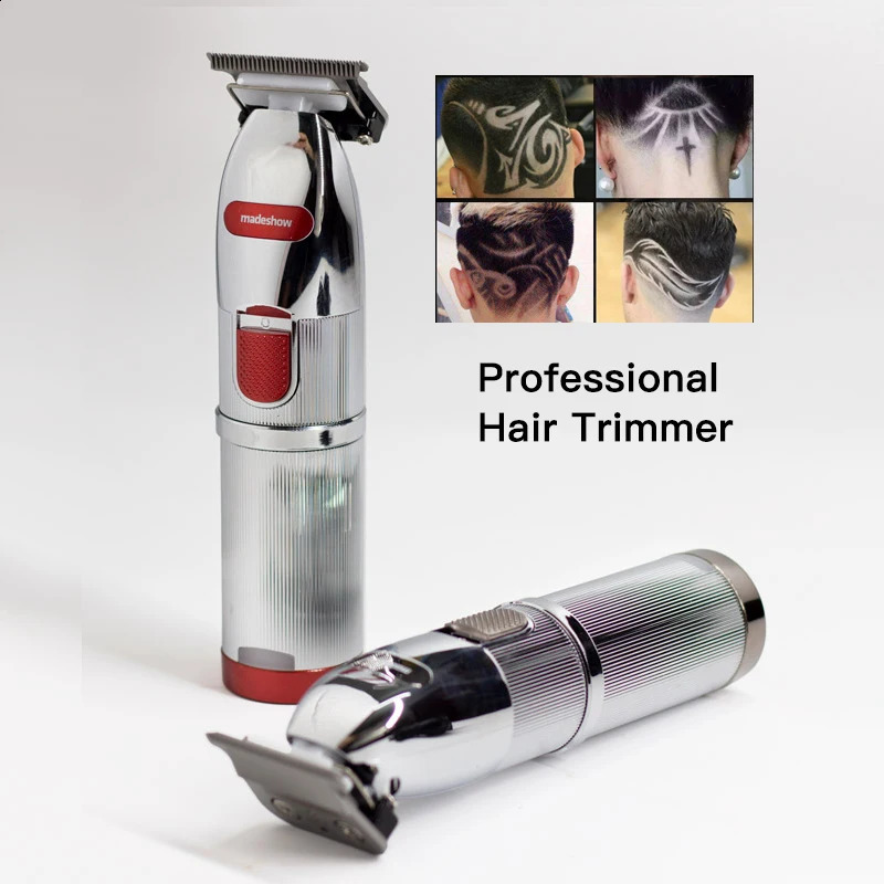 MADE SHOW M6 Professional Precision Processing Hair Clipper Cordless Hair Clipper All Metal Hair Clipper 241105
