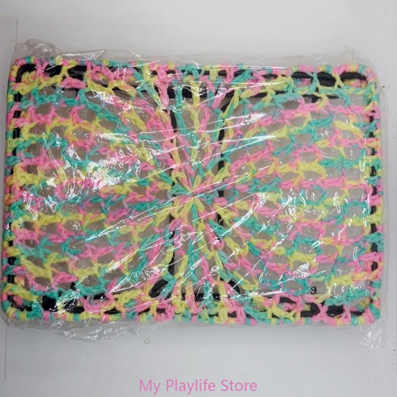 Reptiles Summer Hammocks Lizards Hammock Bearded Dragons Rectangle Crocheted Net Hammock Bed Crocheted Supplies