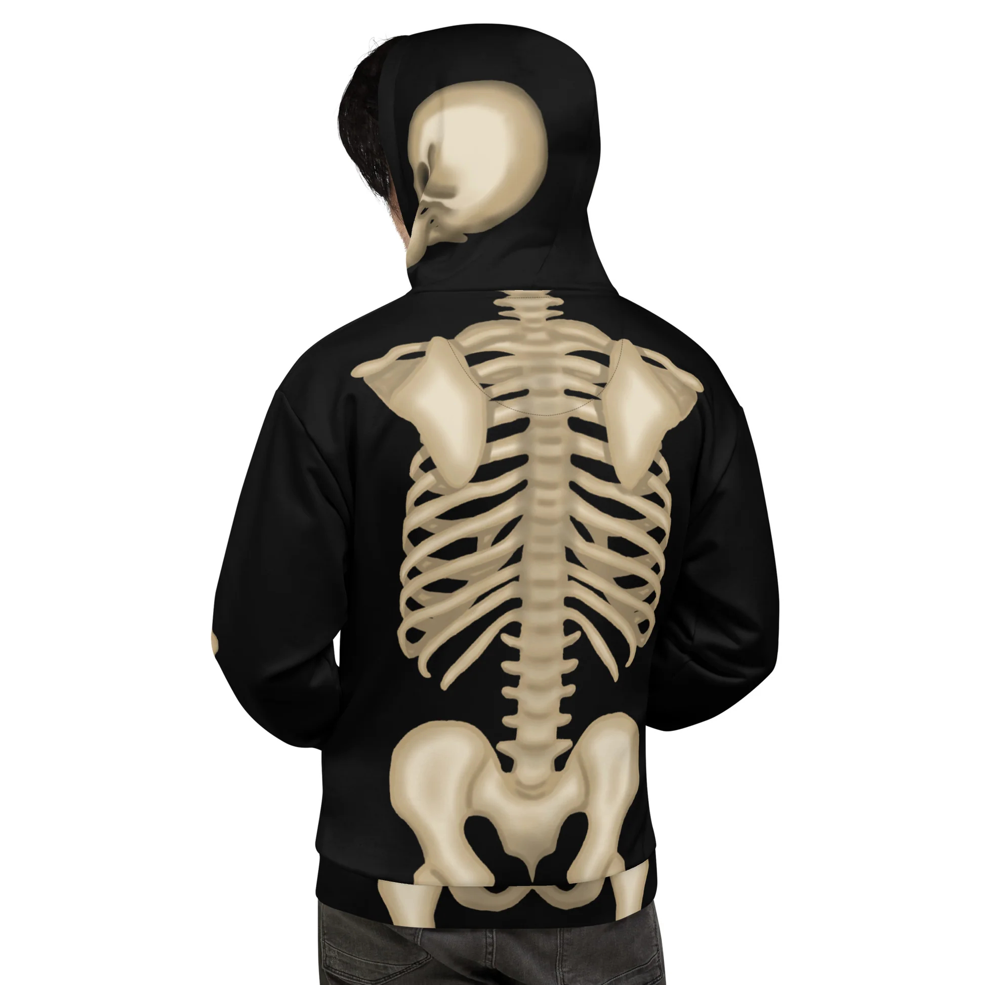 Skeleton Halloween Hoodie Sweatshirt customized cheap