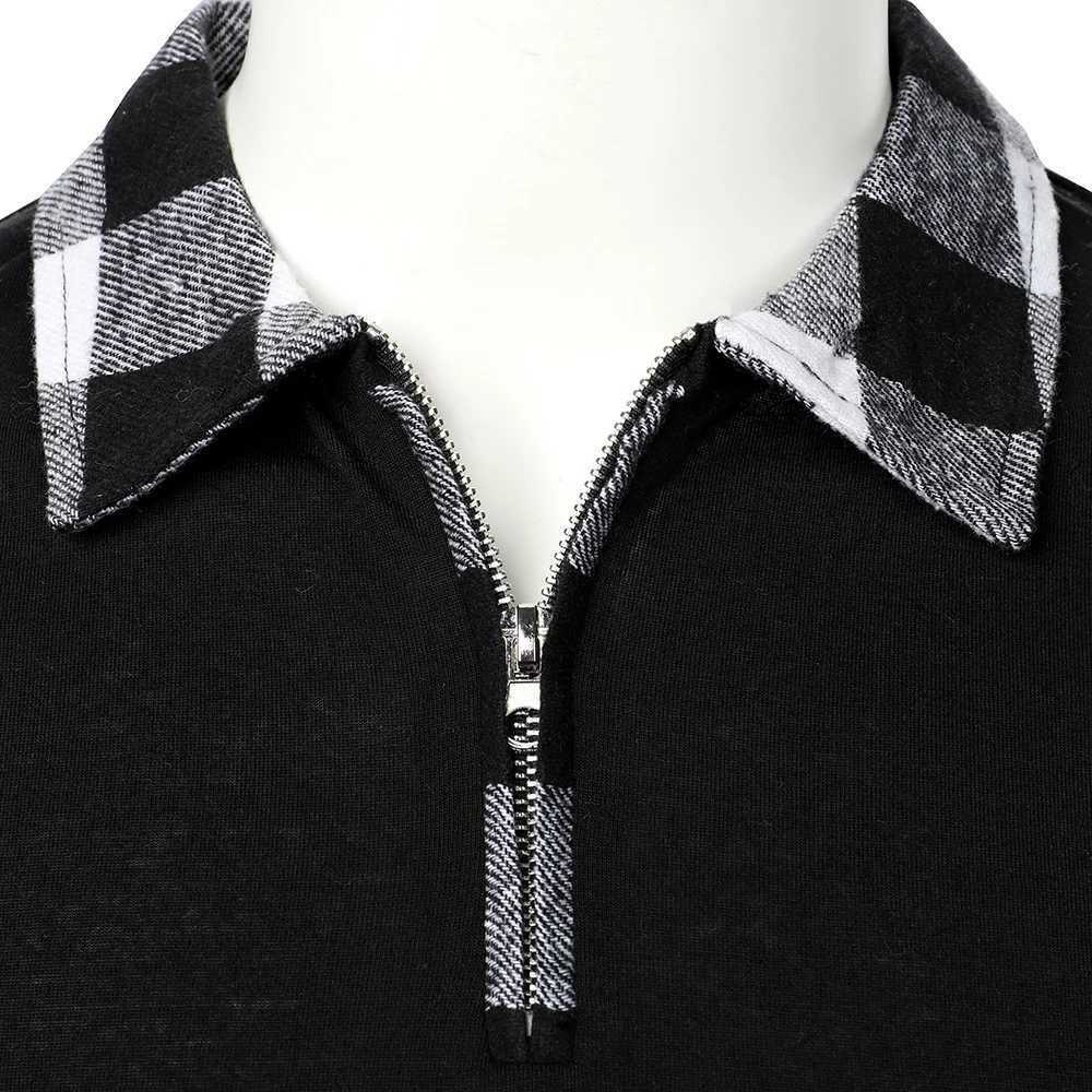 Mens shirt long Sve flat top matching shirt new business clothing casual fashion mens top W241106