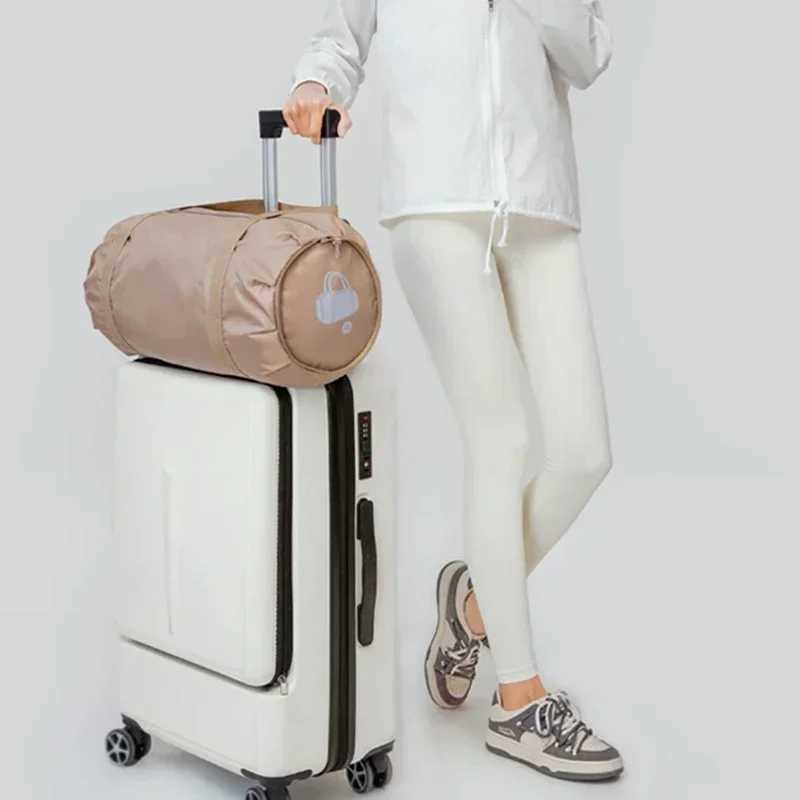 Sports Gym Bag Foldab Dry Wet Separation Toitry Shoulder Bag Busin Trip Travel High acity Portab Water Proof HandbagXJ241106