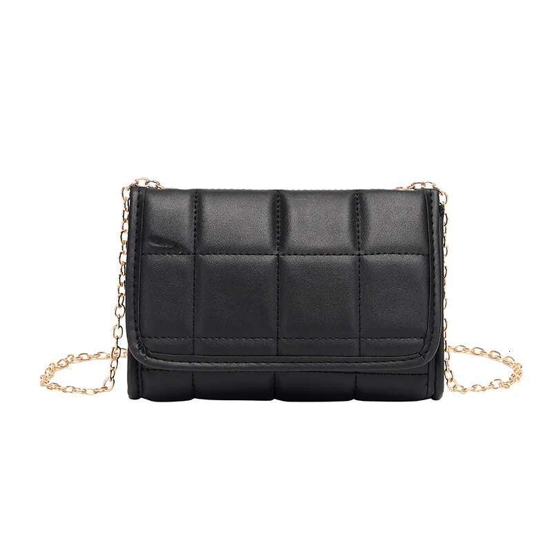 Designer Bag New Korean Checkered Diamond Chain One Shoulder Small Square Bag Fashion Casual Crossbody Pillow Bag Bags For Women