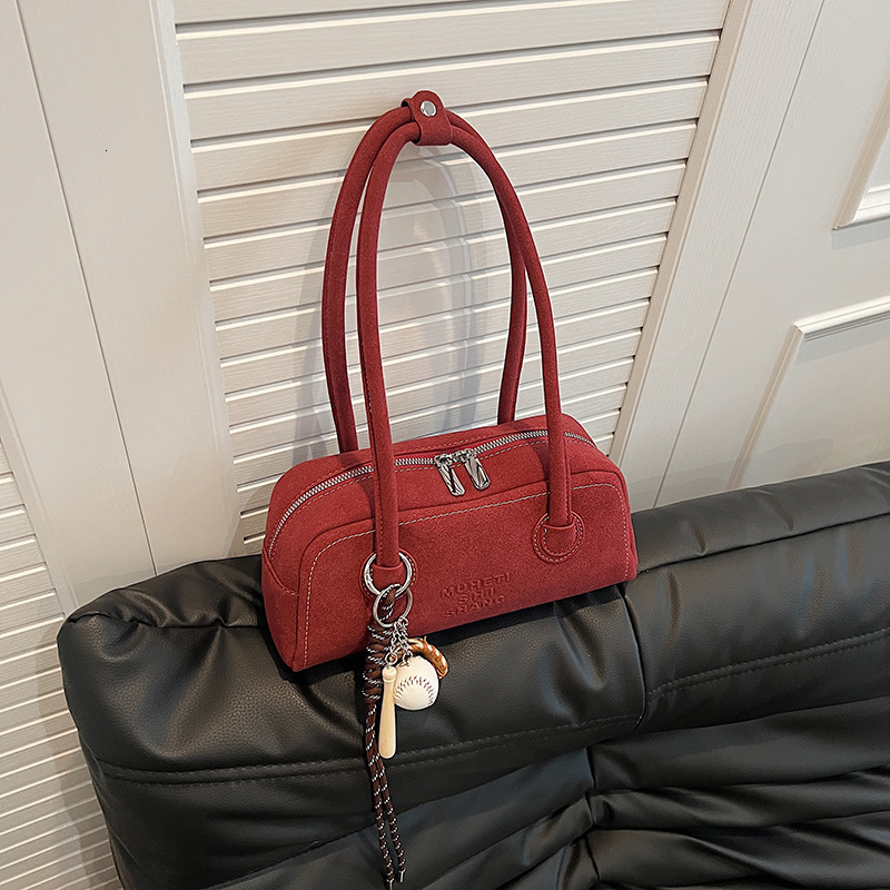Autumn Winter Small For Bags Handbags Women New Fashionable And Versatile Single Shoulder Underarm Super Fire Hand Pulling Stick Bag Designer