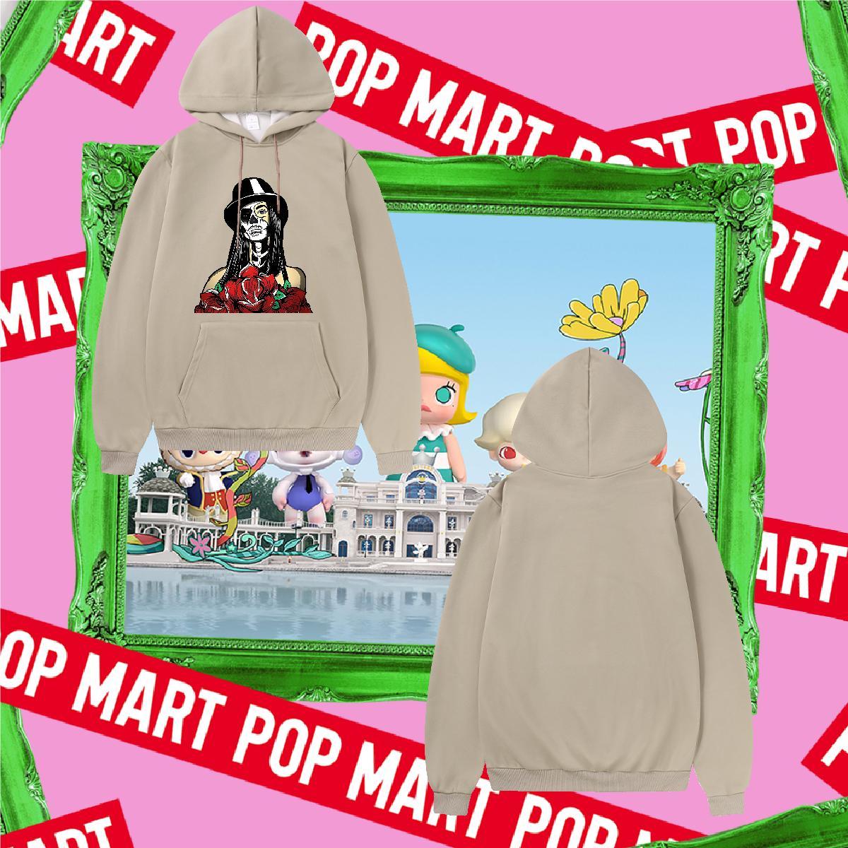 Stylist Woman Hoodie Custom Cartoon Designer Unisex Hooded Sweatshirt Top Hoodie Drawstring Long Sleeve Street wear Hip Hop Velvet Thick