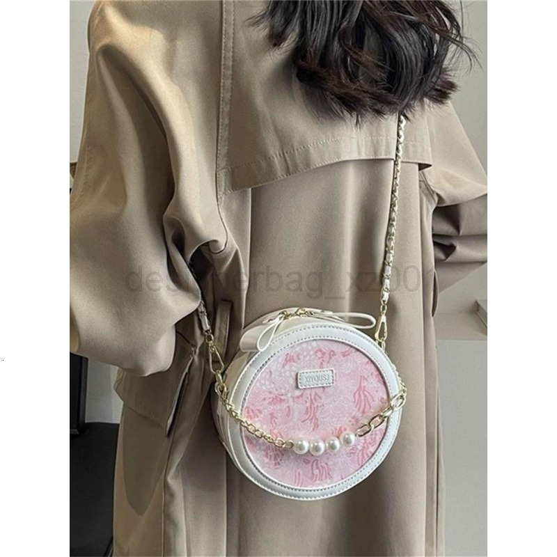Bag Designer Fashion Classic 10a Top Nikiduncks Woman Handbagevening Bags 2024 New Versatile Autumn and Winter Small Cake Crossbody Nic